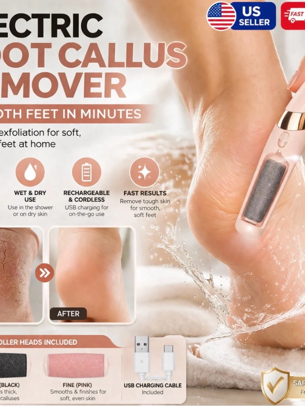 Electric Pedi Callus Remover